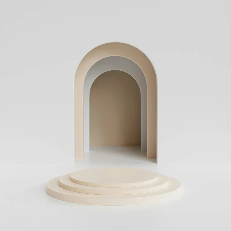 Layered architectural forms catching Southern Utah light